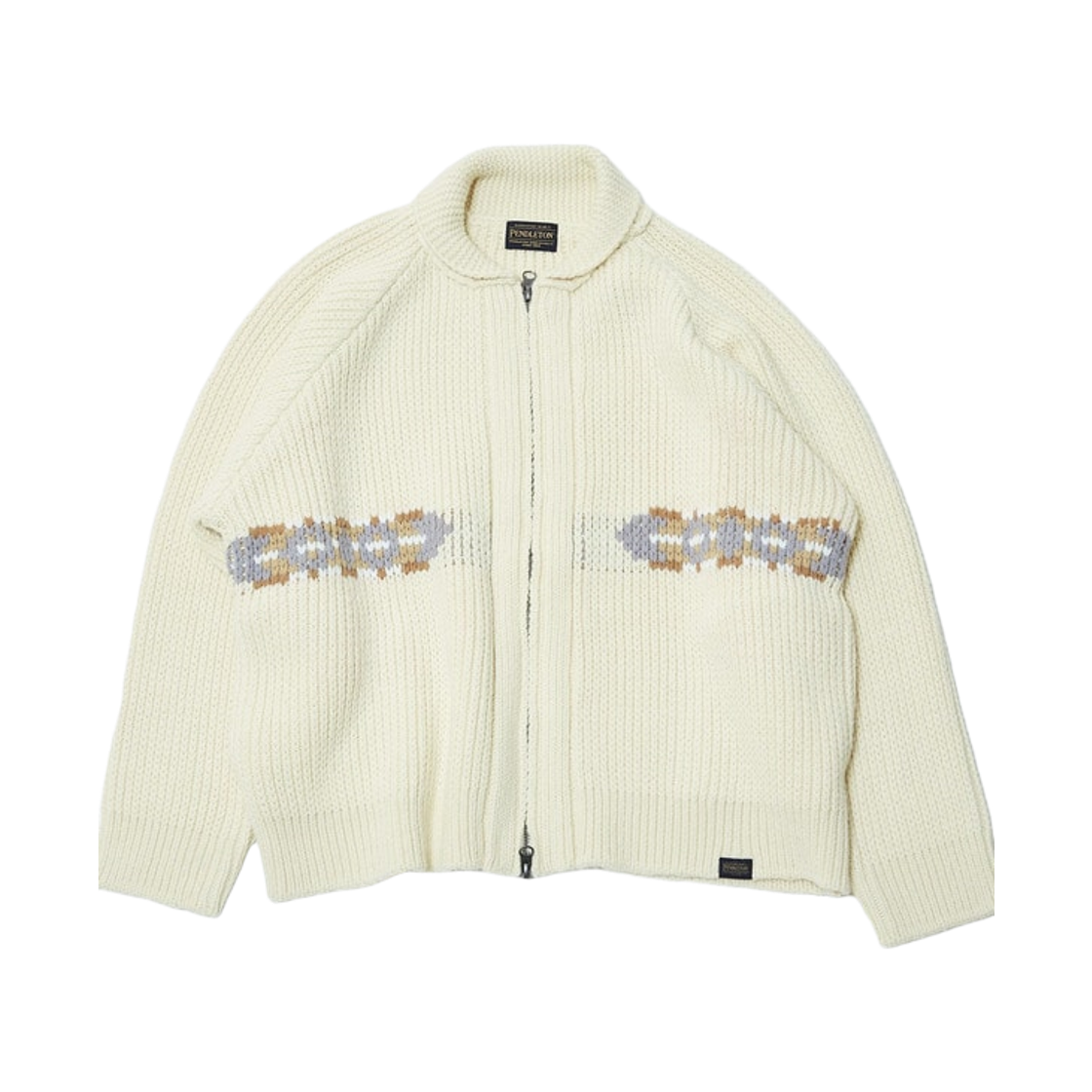 A2849KCD501 Converse Tokyo x Pendleton Lowgage Cowichan Sweater White