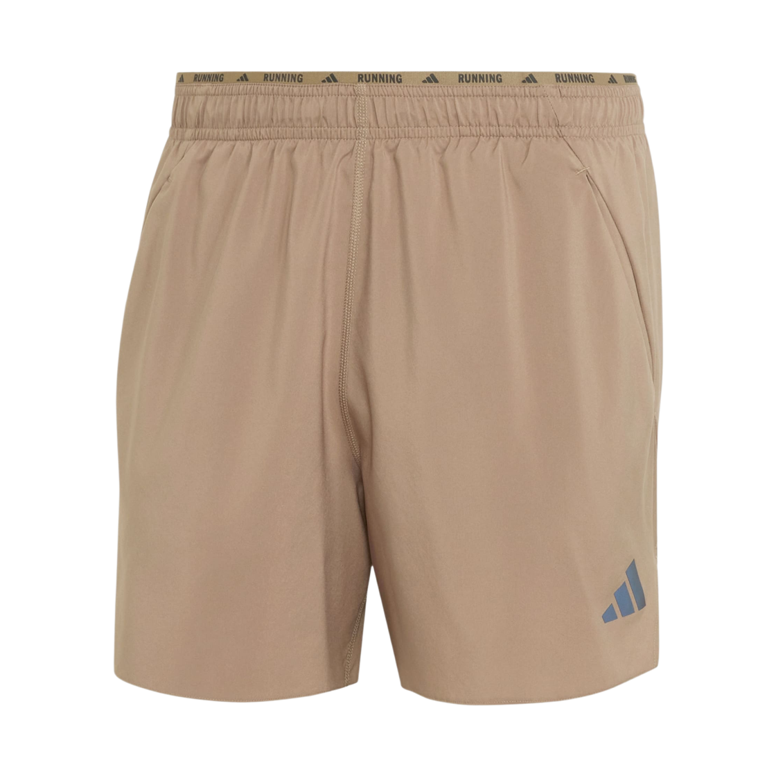 KR3098 Adidas Adi365 Running Iconic Shorts Khaki Six - KR Sizing