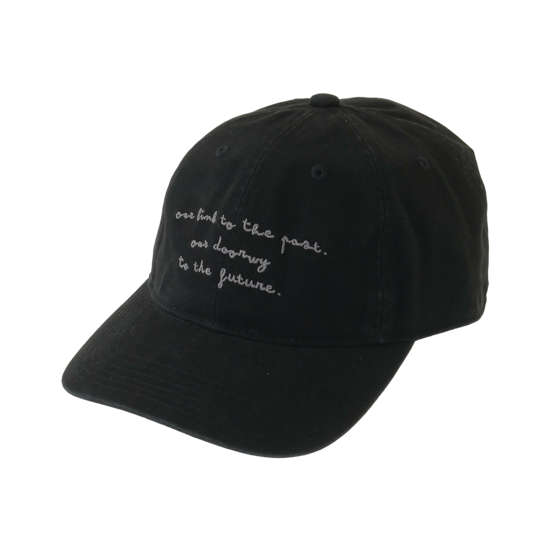 컨버스 도쿄 원 워시 자수 캡 블랙(Converse Tokyo One Wash Embroidered Cap Black) - 1