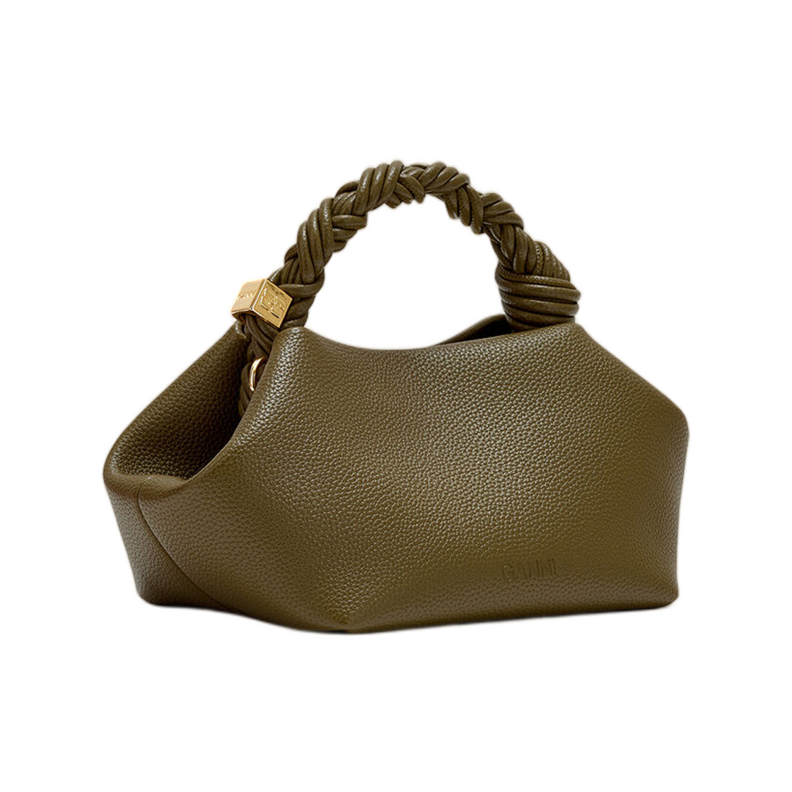가니 스몰 보우백 그린 밀리터리 올리브(Ganni Small Bou Bag in Green Military Olive) - 2