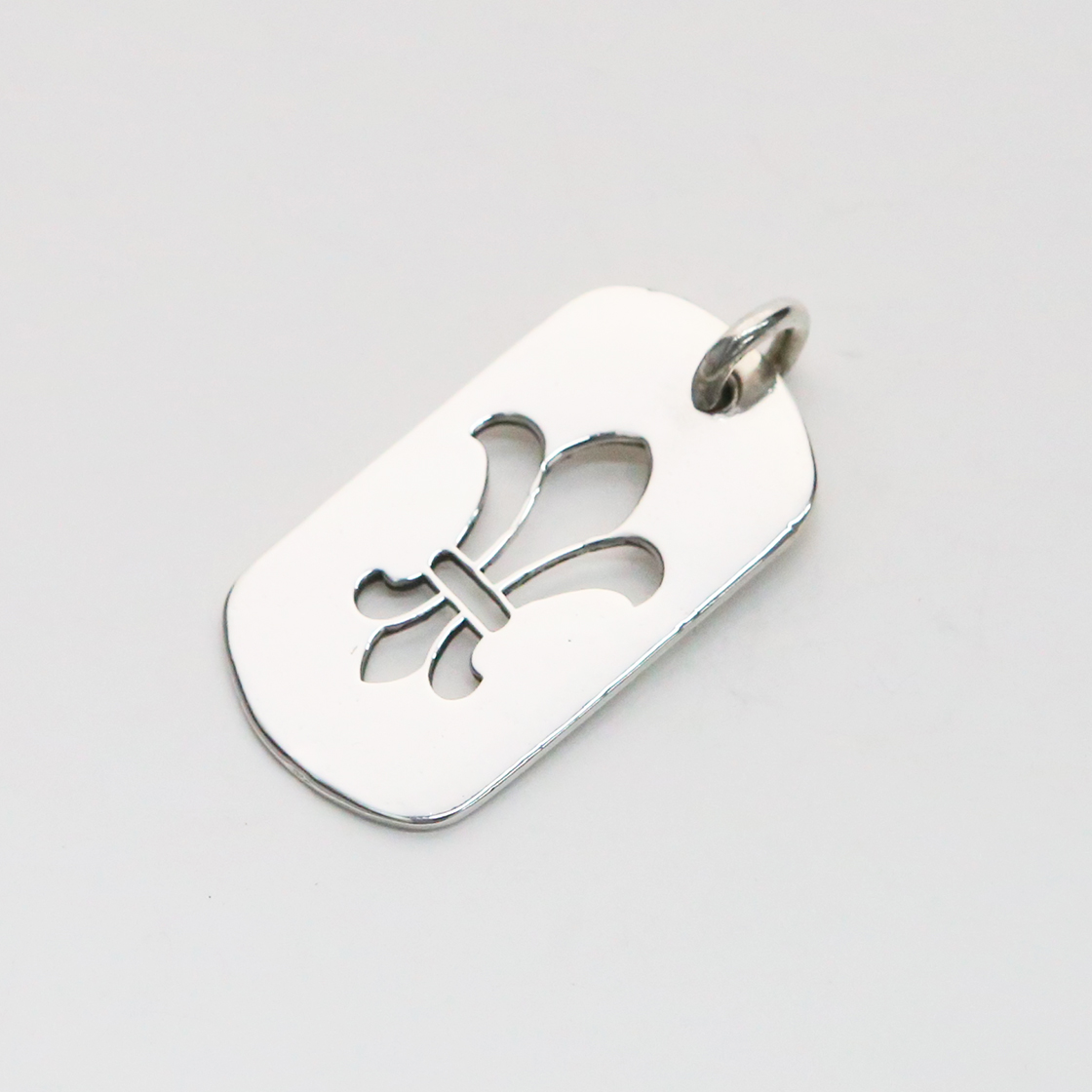 한스룸 크롬하츠 플레어 도그택 라지(Hansroom Chrome Hearts Fleur Dogtag Lrg) - 2