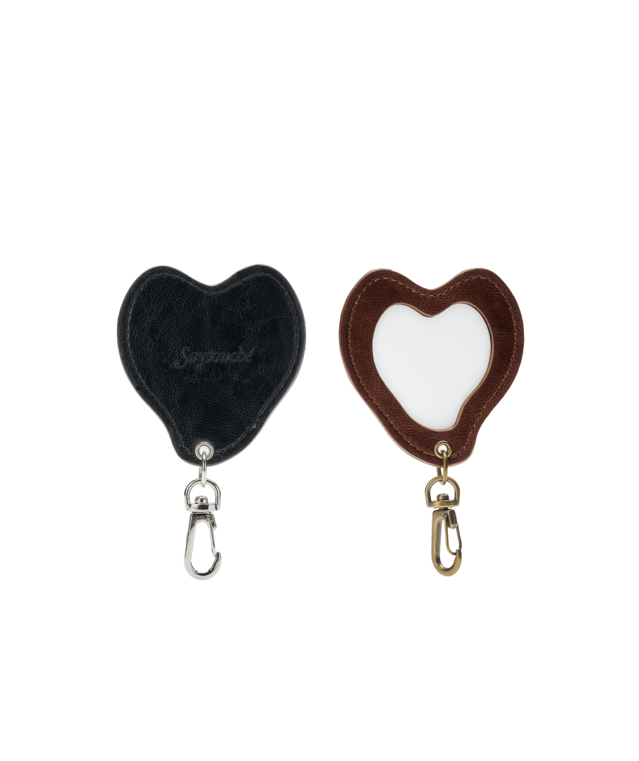 세이투셰 레더 리퀴파이드 미러 키링 2colors(Say Touche Leather Liquified Mirror Keyring 2colors)