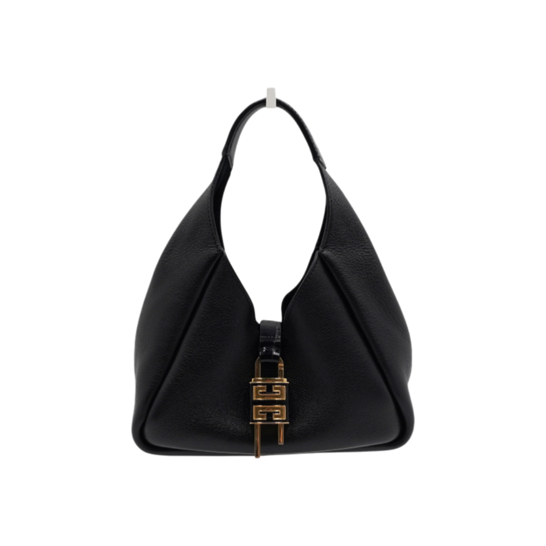 지방시 BB50QNB1M2 블랙 그레인드 레더 미니 G 호보 토트백 겸 숄더백aa62273(Givenchy BB50QNB1M2 Black Grained Leather Mini G Hobo Tote Bag) - 1