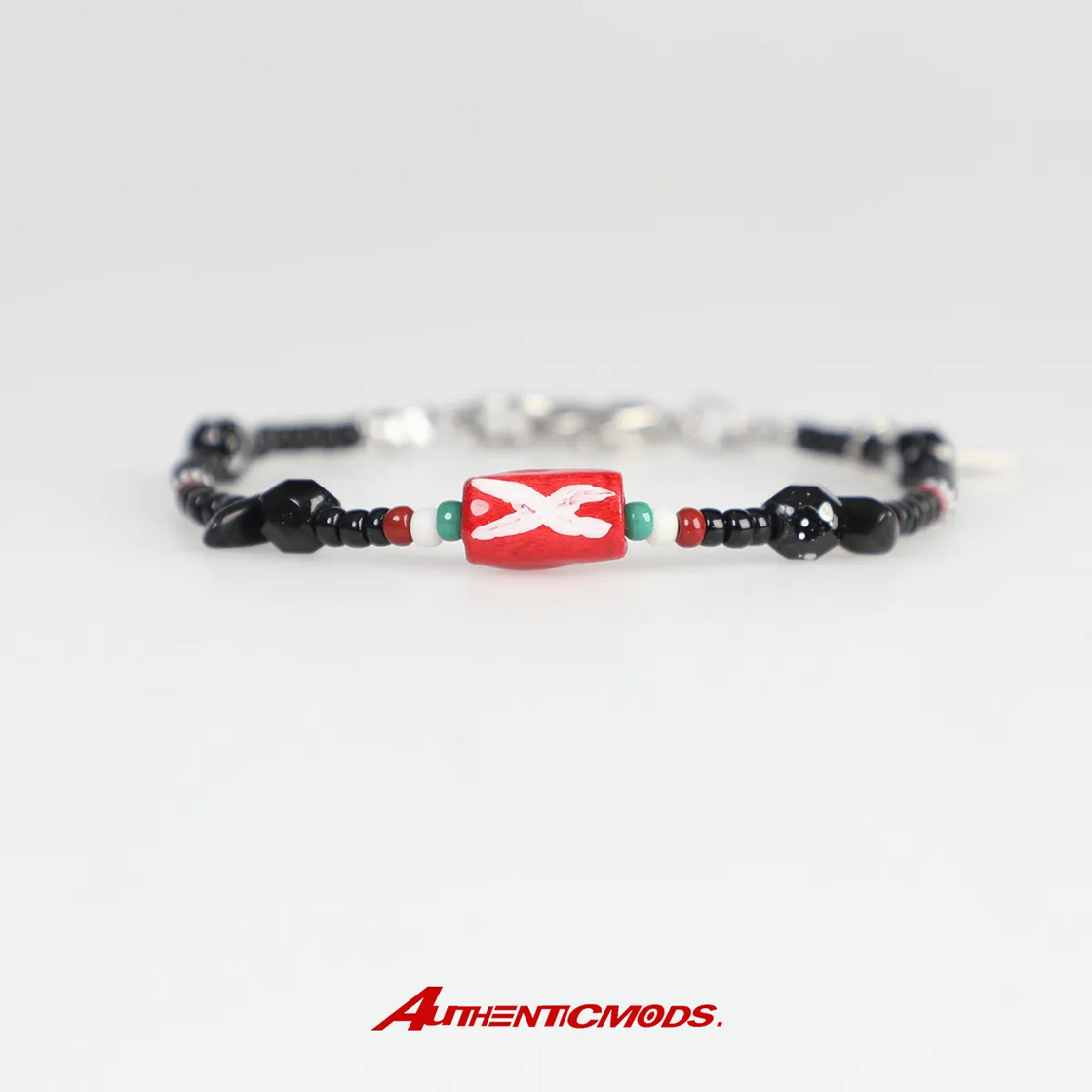 어센틱모즈 필드 팔찌 02 - 핸드크래프트 블랙(Authentic mods Field bracelet 02 - Handcraft  black) - 3