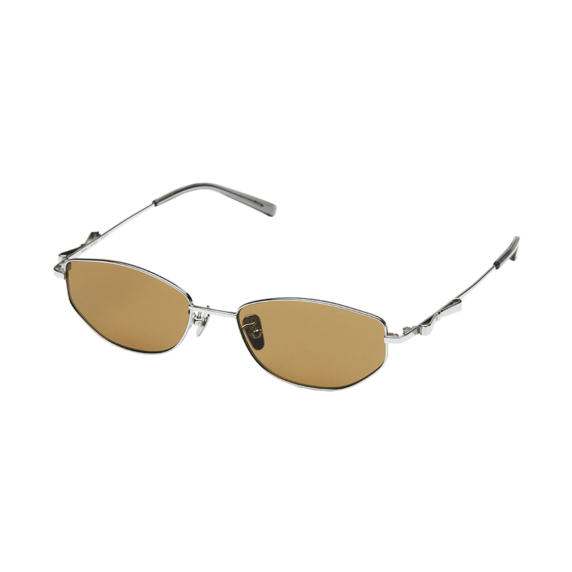어크루 아바도 실버_브라운렌즈 선글라스(Accrue Abbado Silver_ Brown lens Sunglass) - 3