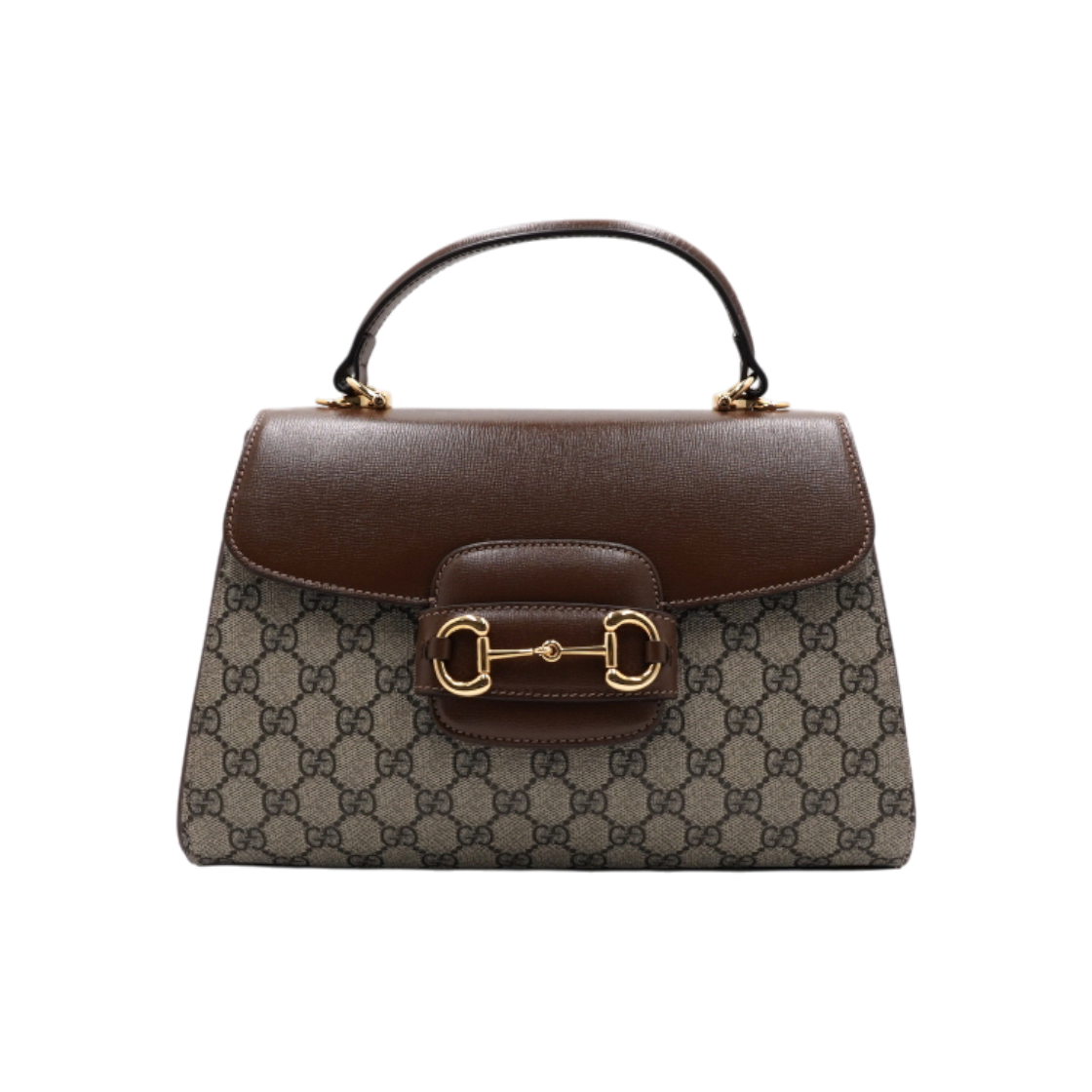 ITJEP49AIL8W Gucci 1955 Horsebit Medium Top Handle Tote Bag