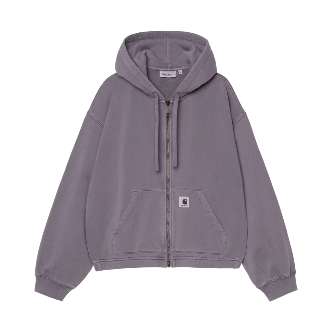 I036812-3RI-GD W Carhartt WIP Hooded Hoggard Jacket Shady Purple