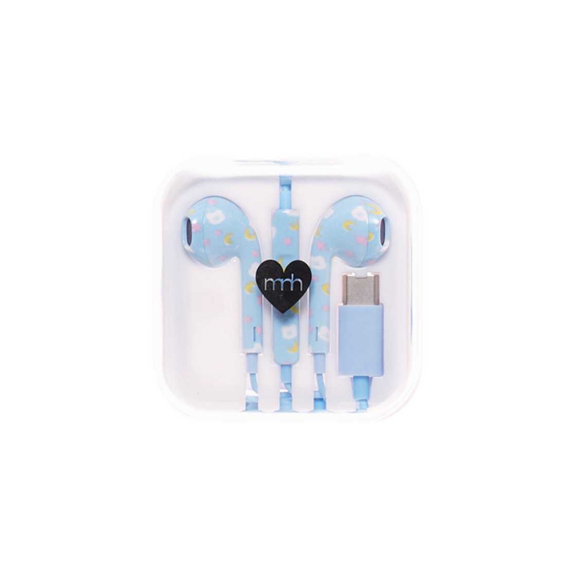 엠엔에이치 이어폰-스카이 블루 (USB-C)(MNH Earphones-Sky Blue (Usb-C))
