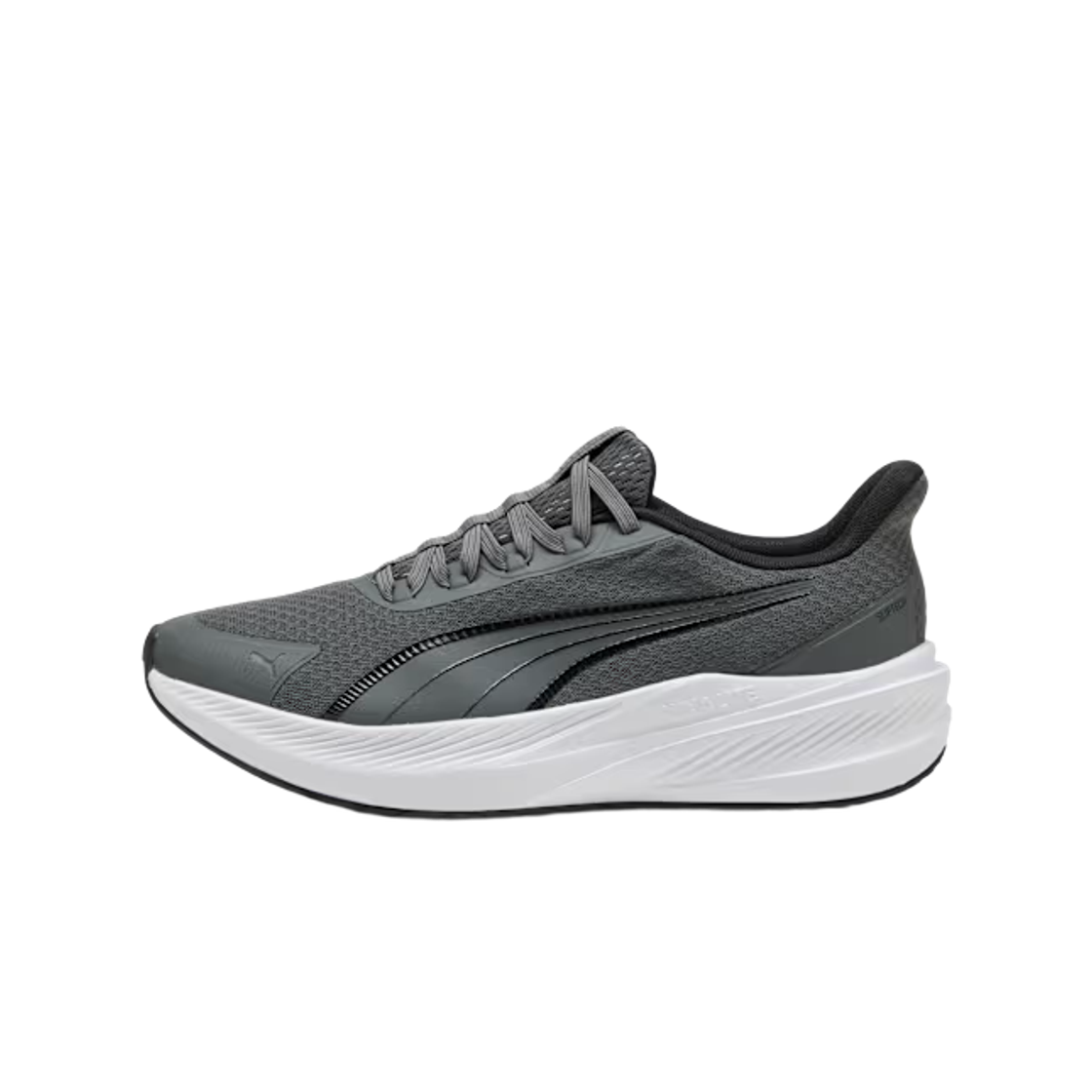 푸마 대셔 라이트 슬립텍 쿨 다크 그레이 푸마 블랙 푸마 화이트(Puma Dasher Lite Sliptech Cool Dark Gray Puma Black Puma White) - 2