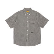 Human Made Check B.D S/S Shirt Black