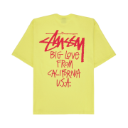 Stussy Big Love T-Shirt Lemon
