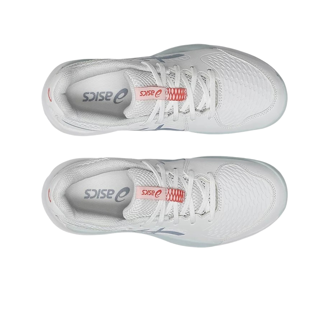 (GS) 아식스 젤 레졸루션 X 화이트 그레이 블루((GS) Asics Gel-Resolution X White Grey Blue) - 2