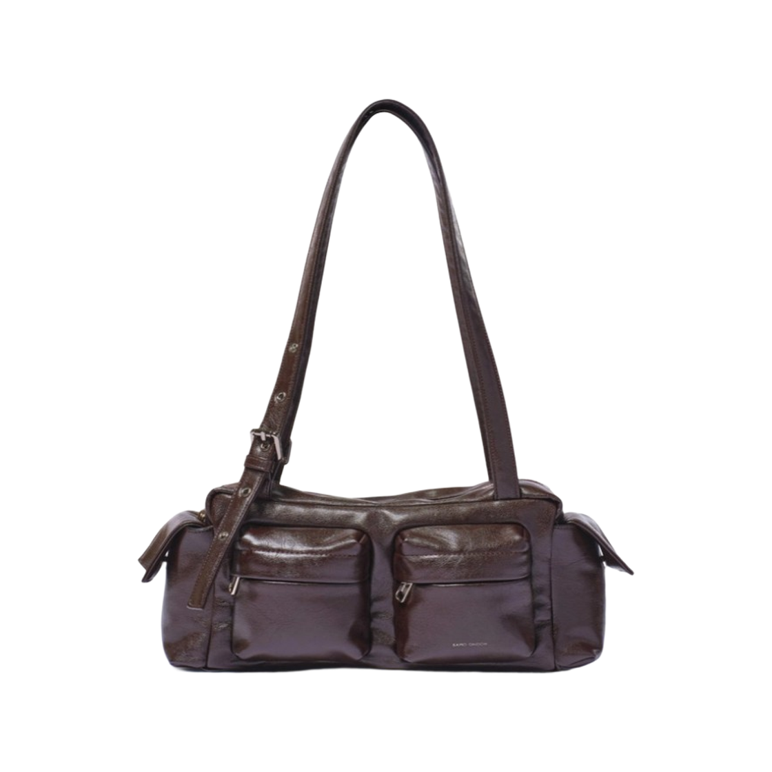 세이모 온도 포켓 유틸리티 백 M 고트 초콜릿(Samo Ondoh Pocket Utility Bag M Goat Chocolate) - 1