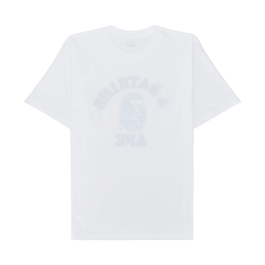 베이프 ABC 카모 컬리지 티셔츠 화이트 블루(BAPE ABC Camo College T-Shirt White Blue) - 2