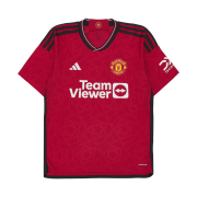 Adidas Manchester United 2023/24 Home Jersey Team Collegiate Red - US Sizing (Non Marking Ver.)