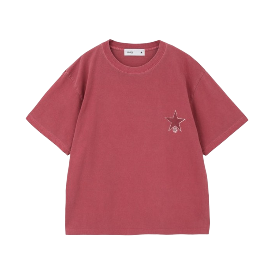 컨버스 도쿄 백 플라워 프린트 티셔츠 레드(Converse Tokyo Back Flower Print T-Shirt Red) - 2