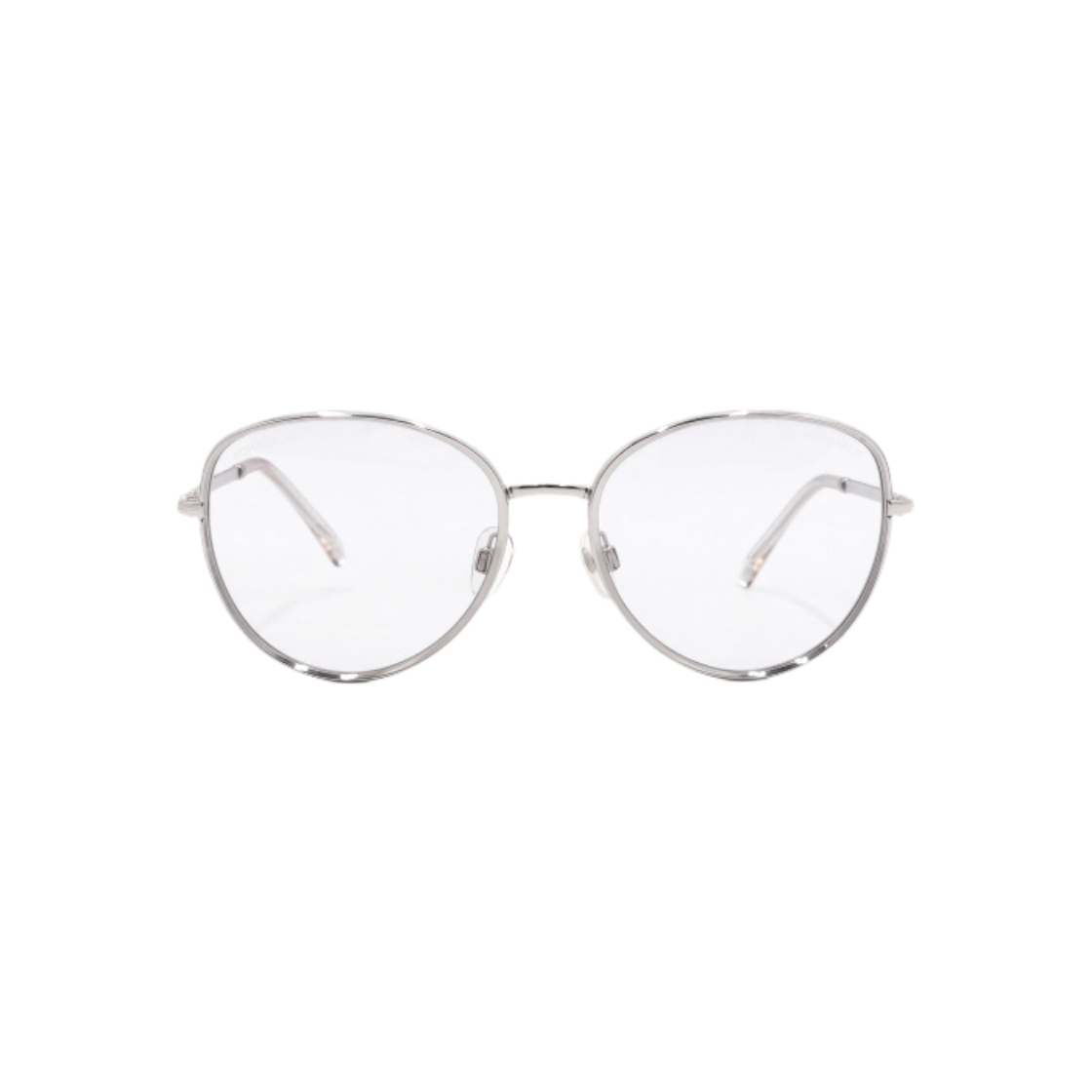 IT9ID3GSF3KP Chanel 2182 Silver CC Eyewear Frame