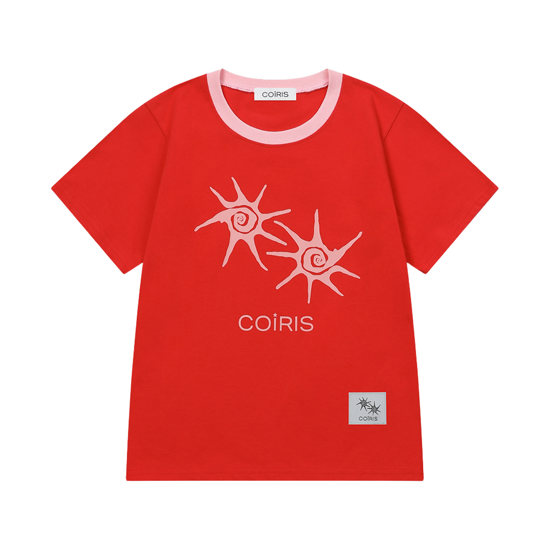 C-P00000DZ Coiris Soluna Half T Unisex Red