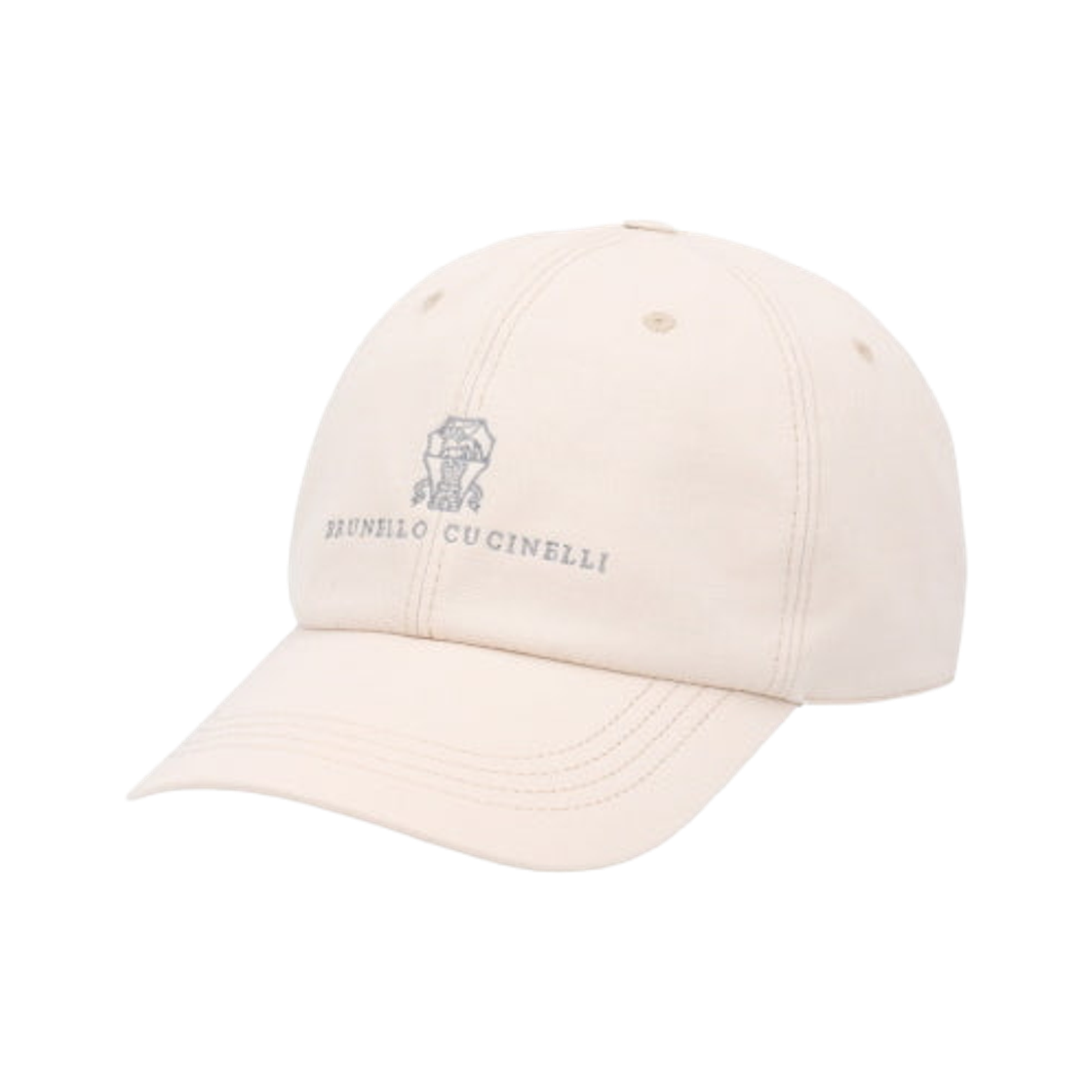 브루넬로 쿠치넬리 스웨이드 레더 베이스볼 캡 핑크(Brunello Cucinelli Suede Leather Baseball Cap Pink) - 1