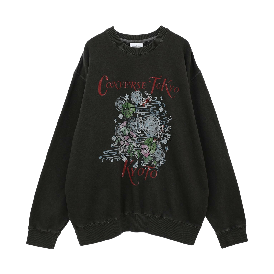 A2843UTS458 Converse Tokyo Morning Glory Sweat Black