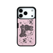 NINETEENFRIDAY Stitch Pixel Magsafe Epoxy Case - PINK