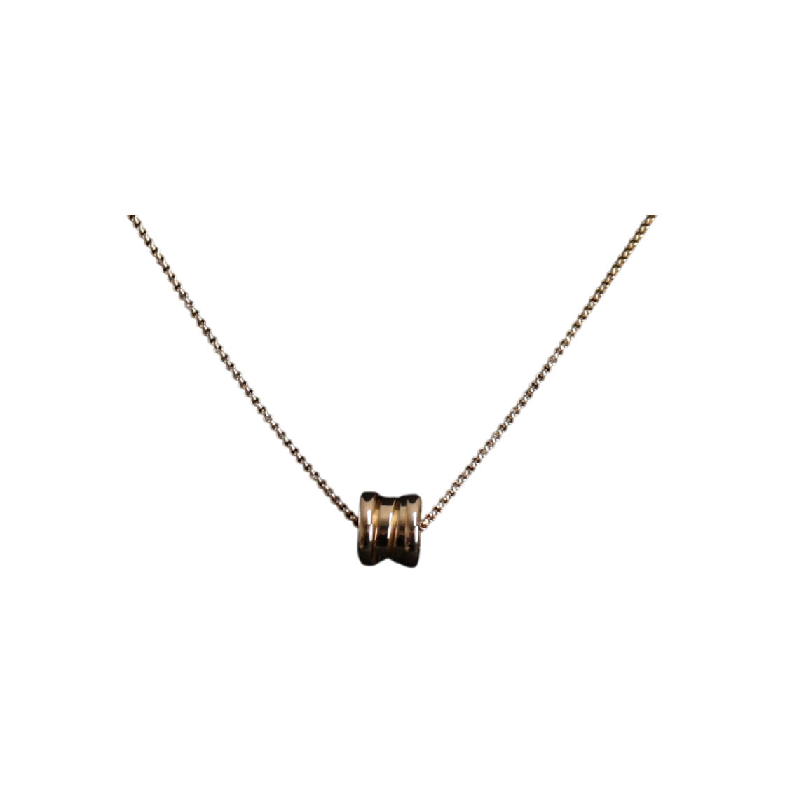 ITT6JRUEB5UL Bulgari 357255 18K Rose Gold B.Zero1 Pendant Necklace