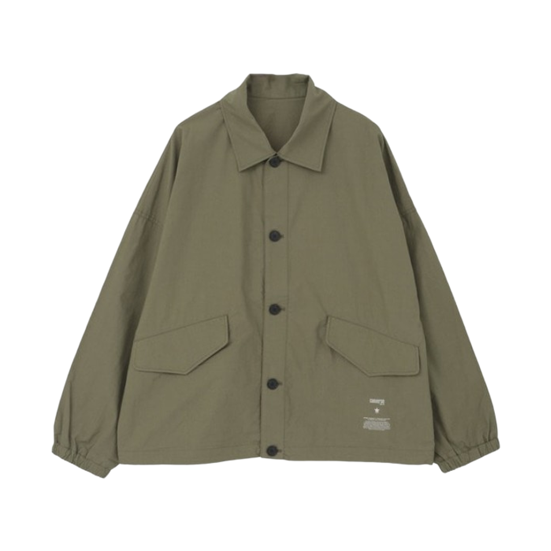 컨버스 도쿄 스핀들 로고 프린트 자켓 카키(Converse Tokyo Spindle Logo Print Jacket Khaki) - 1