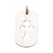 Hansroom Chrome Hearts CutOut Cross Dogtag LRG