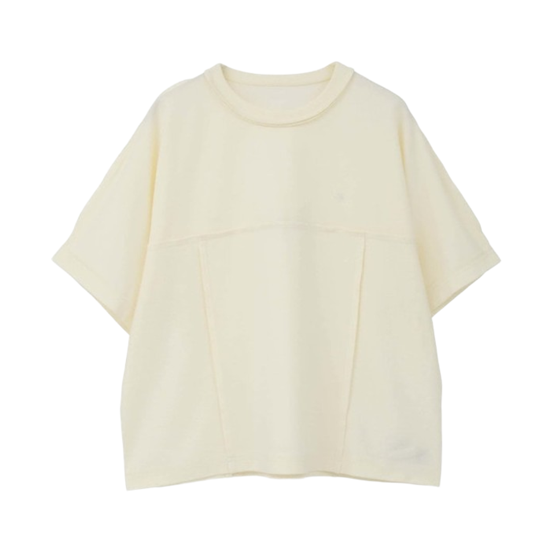 A2861UTS411 Converse Tokyo Spindle Logo Switching T-Shirt Off White