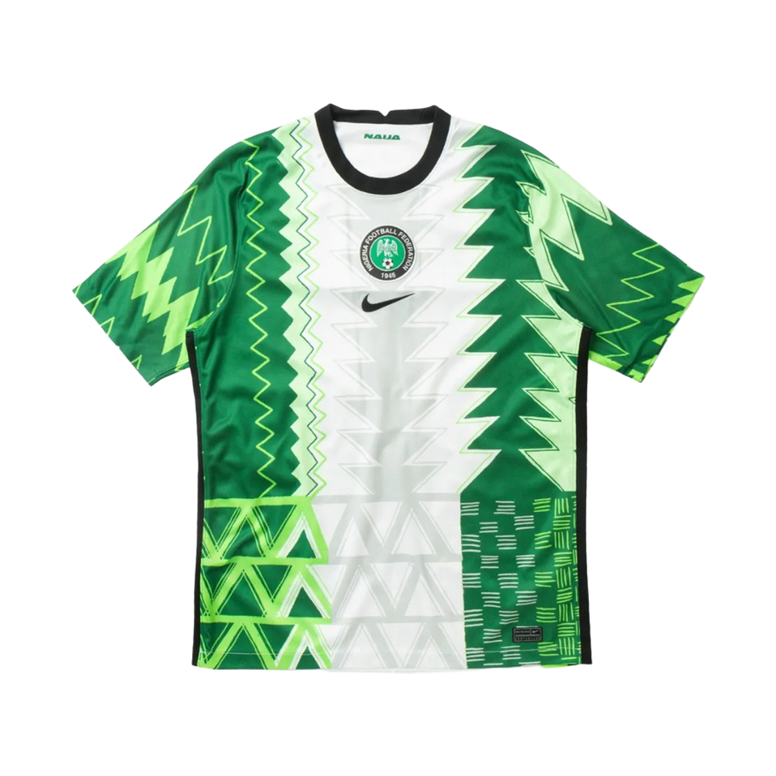 CT4225-100 Nike Nigeria 2020 Breathe Stadium Home Jersey Green White (CT4225-100) (Non Marking Ver.)