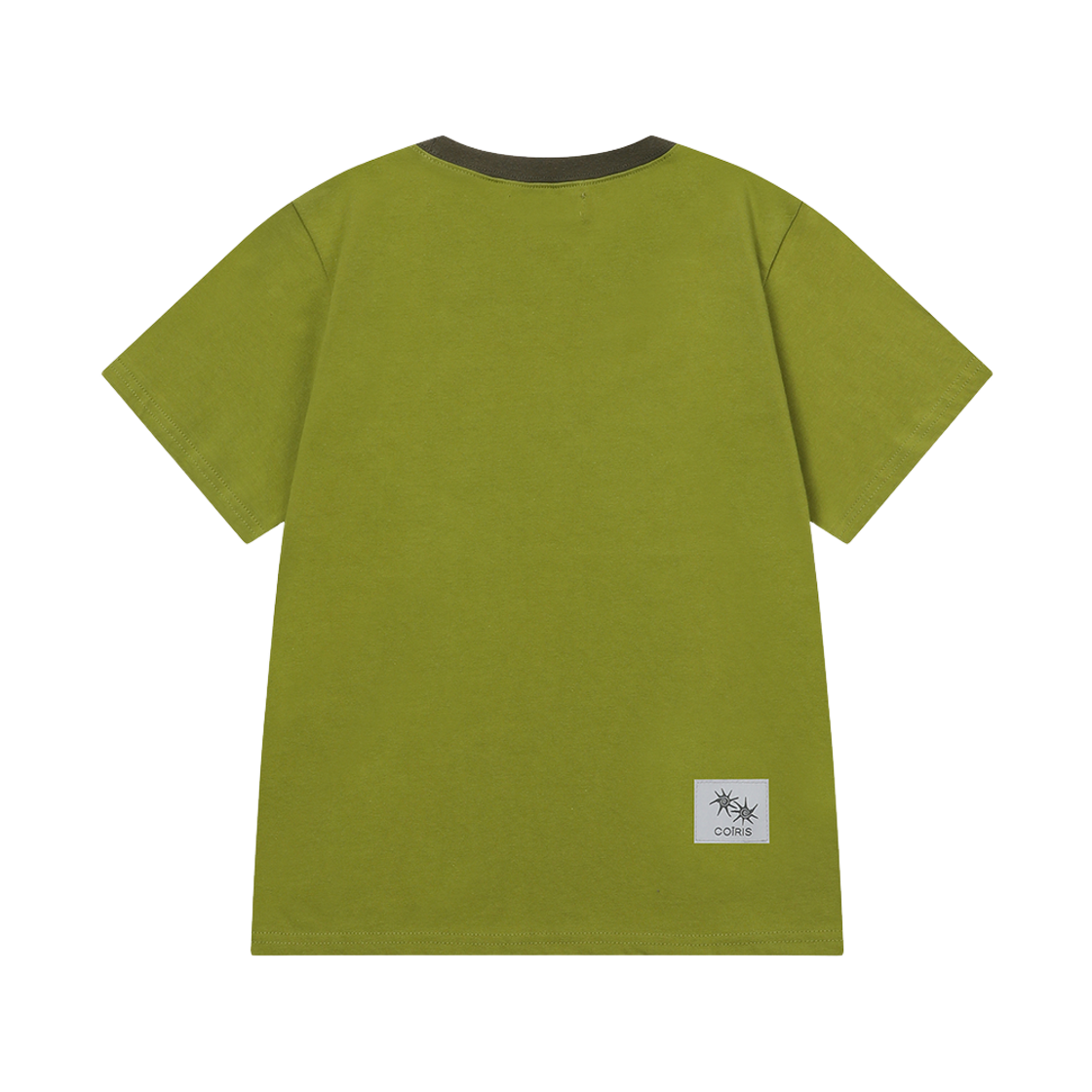 코이리스 솔루나 배색 반팔 티 남녀공용 그린(Coiris Soluna Half T Unisex Green) - 2
