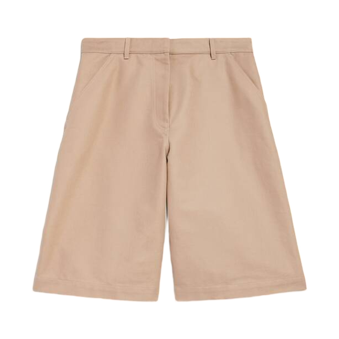 A002BDTUP139577 (W) Balenciaga Bermuda Shorts Dune