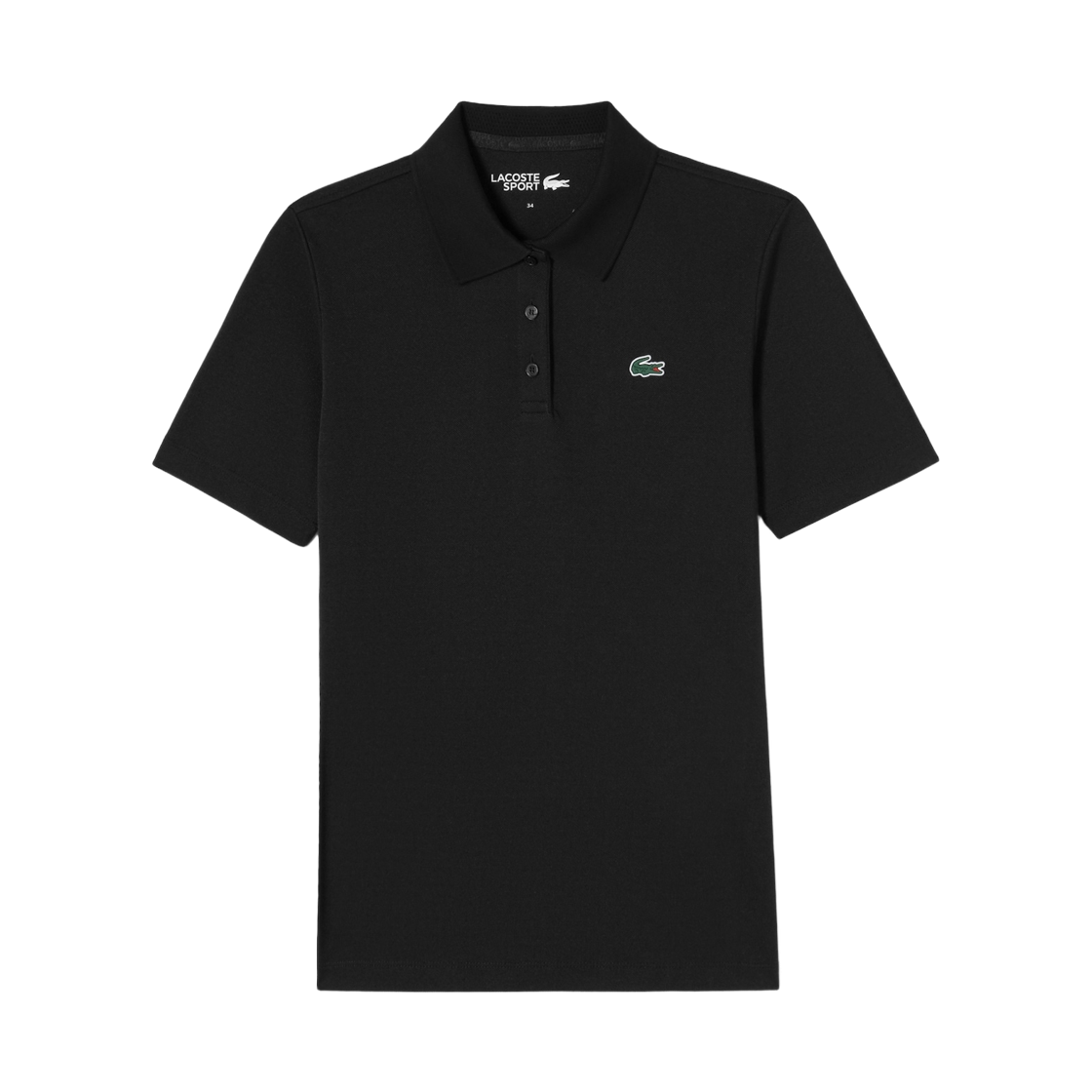 (W) 라코스테 골프 베이직 폴로 블랙((W) Lacoste Golf Basic Polo Black) - 1