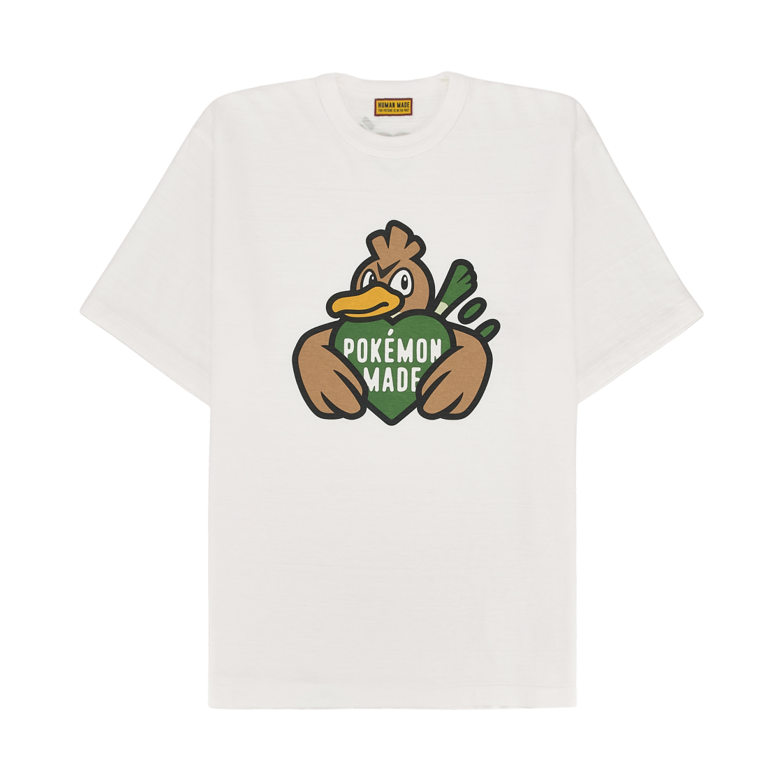 휴먼 메이드 x 포켓몬 메이드 그래픽 티셔츠 #2 화이트(Human Made x Pokemon Made Graphic T-Shirt #2 White)