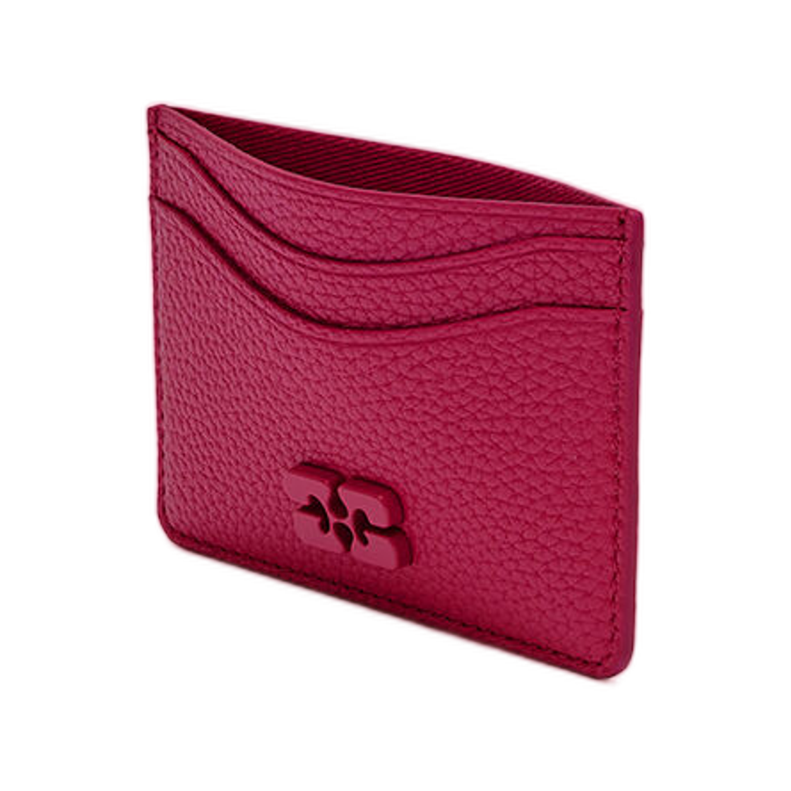 가니 보우 카드 홀더 레드 페르시안 레드(Ganni Bou Card Holder in Red Persian Red) - 2
