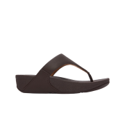 (W) FITFLOP Gen-FF Buckle Leather Toe-Post Sandals Black