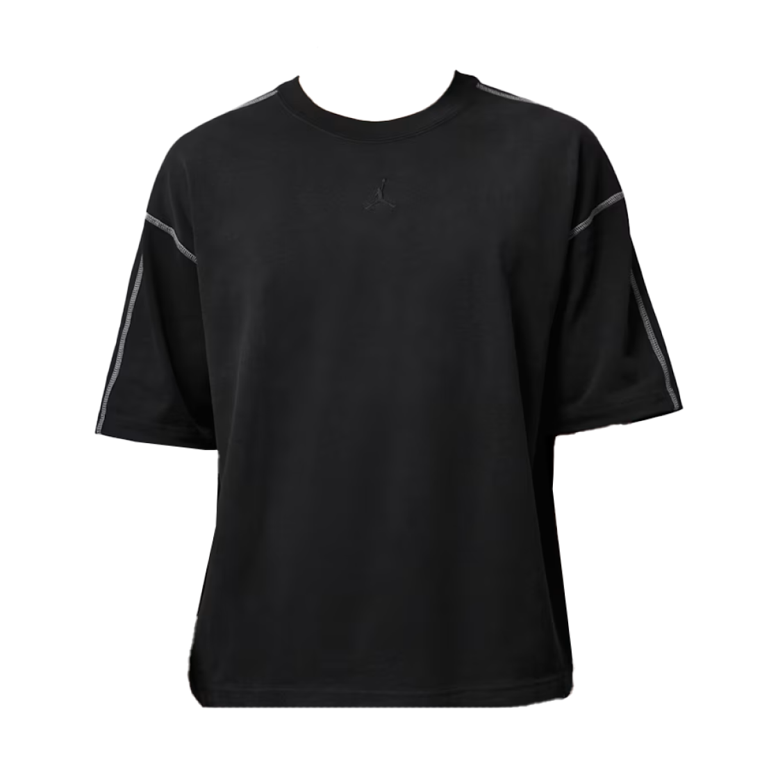 IF1911-010 Jordan Flight Heavyweight Short Sleeve T-Shirt Black Sail (IF1911-010)
