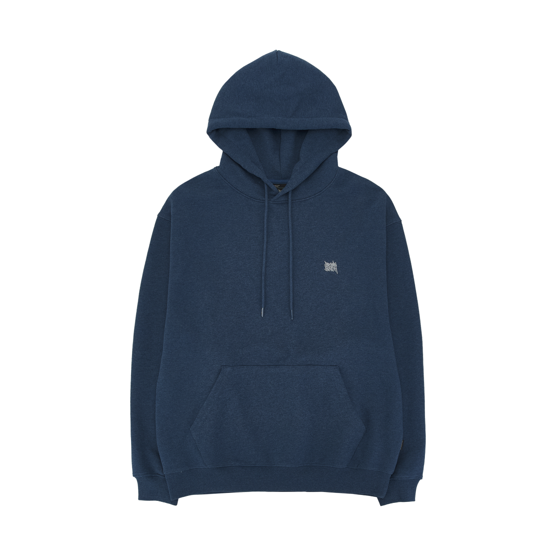 브라운브레스 태그 후디 멜란지 블루(Brownbreath Tag Hoodie Melange Blue) - 2