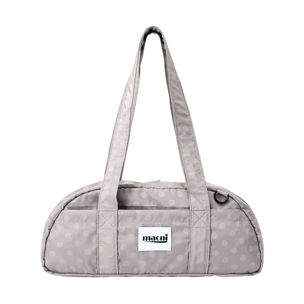 마크니 더플 숄더백 도트 베이지(MACNI Duffle Shoulder Bag Dot Beige) - 1