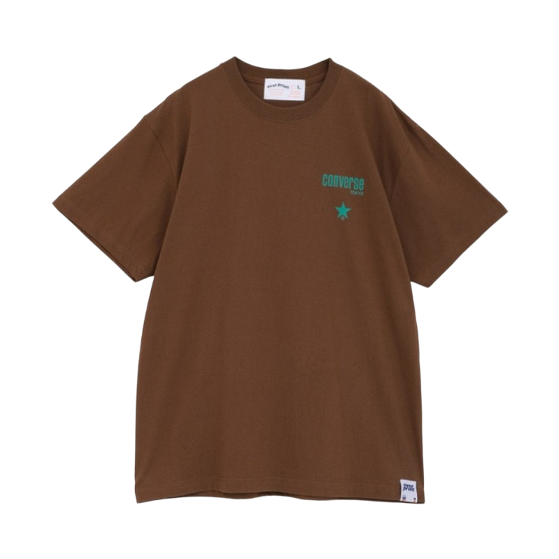 컨버스 도쿄 x 오버 프린트 스트리트 걸 티셔츠 제로 제로 히어로 브라운(Converse Tokyo x Over Print Street Girl T-Shirt Zero Zero Hero Brown) - 2