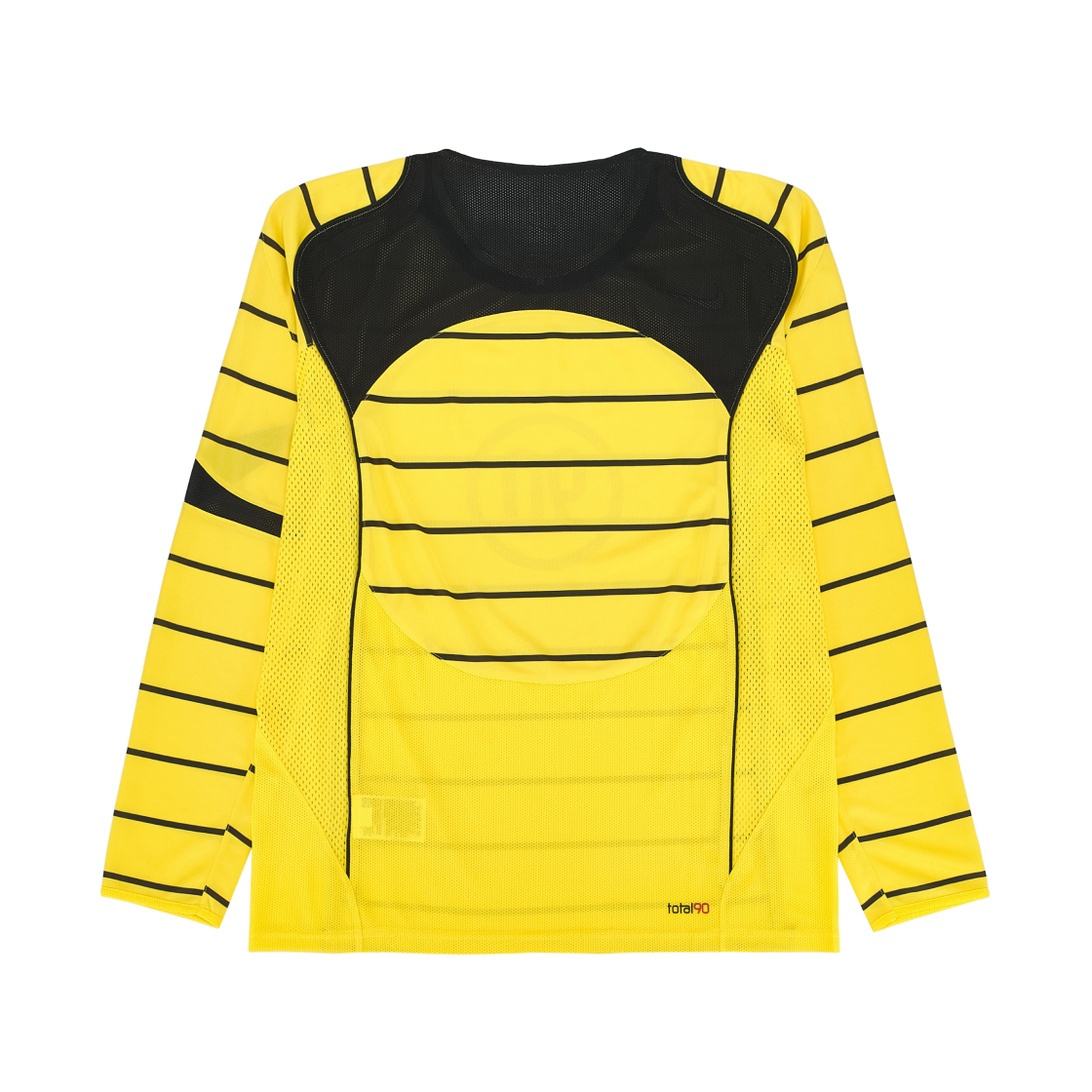 나이키 토탈 90 드라이핏 롱슬리브 풋볼 탑 투어 옐로우 블랙 - 아시아(Nike Total 90 Dri-Fit Long Sleeve Football Top Tour Yellow Black - Asia) - 2