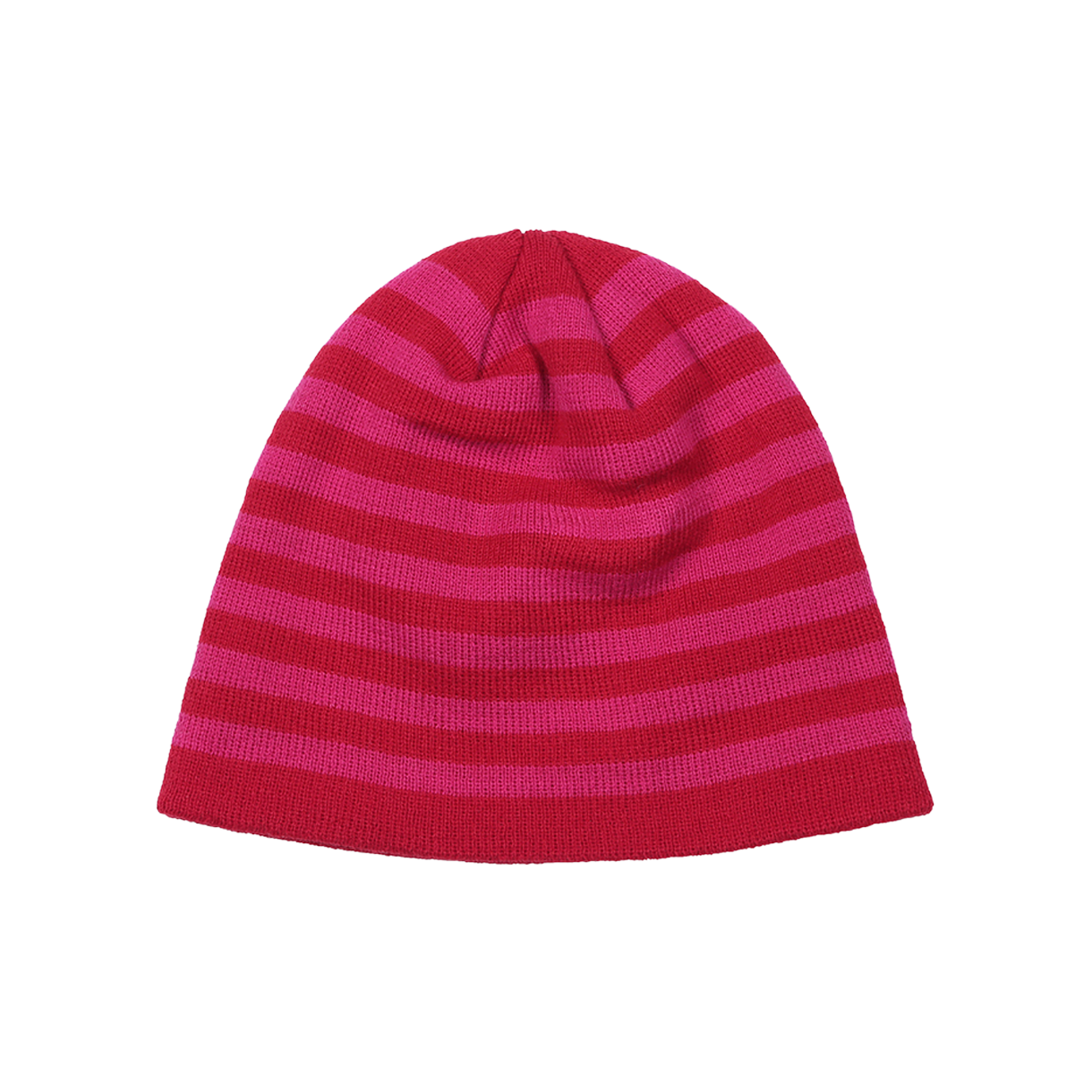 아웃도어서비스 스트라이프 비니 - 레드/핑크(OS Striped Beanie - Red/Pink) - 2