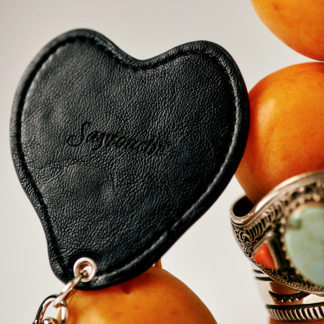 세이투셰 레더 리퀴파이드 미러 키링 2colors(Say Touche Leather Liquified Mirror Keyring  2colors) - 3