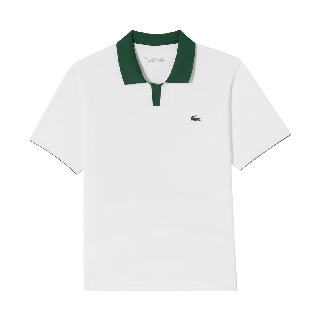 라코스테 오픈 칼라 테니스 폴로 셔츠 크림 화이트(Lacoste Open Collar Tennis Polo Shirt Cream White)