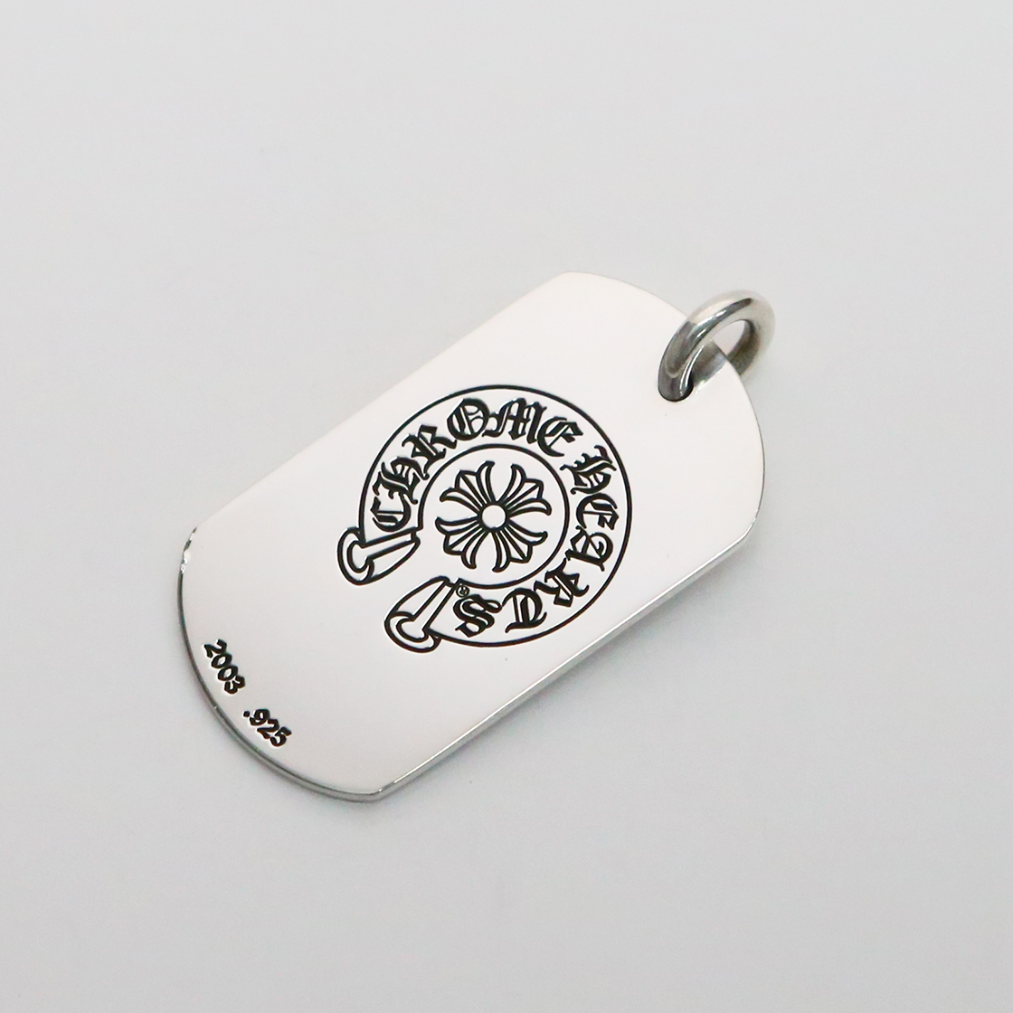 한스룸 크롬하츠 홀스슈 히무로쿄스케 엔젤 도그텍 라지(Hansroom Chrome Hearts  Horseshoe Kyosuke Himuro Angel Dog tag Lrg) - 4