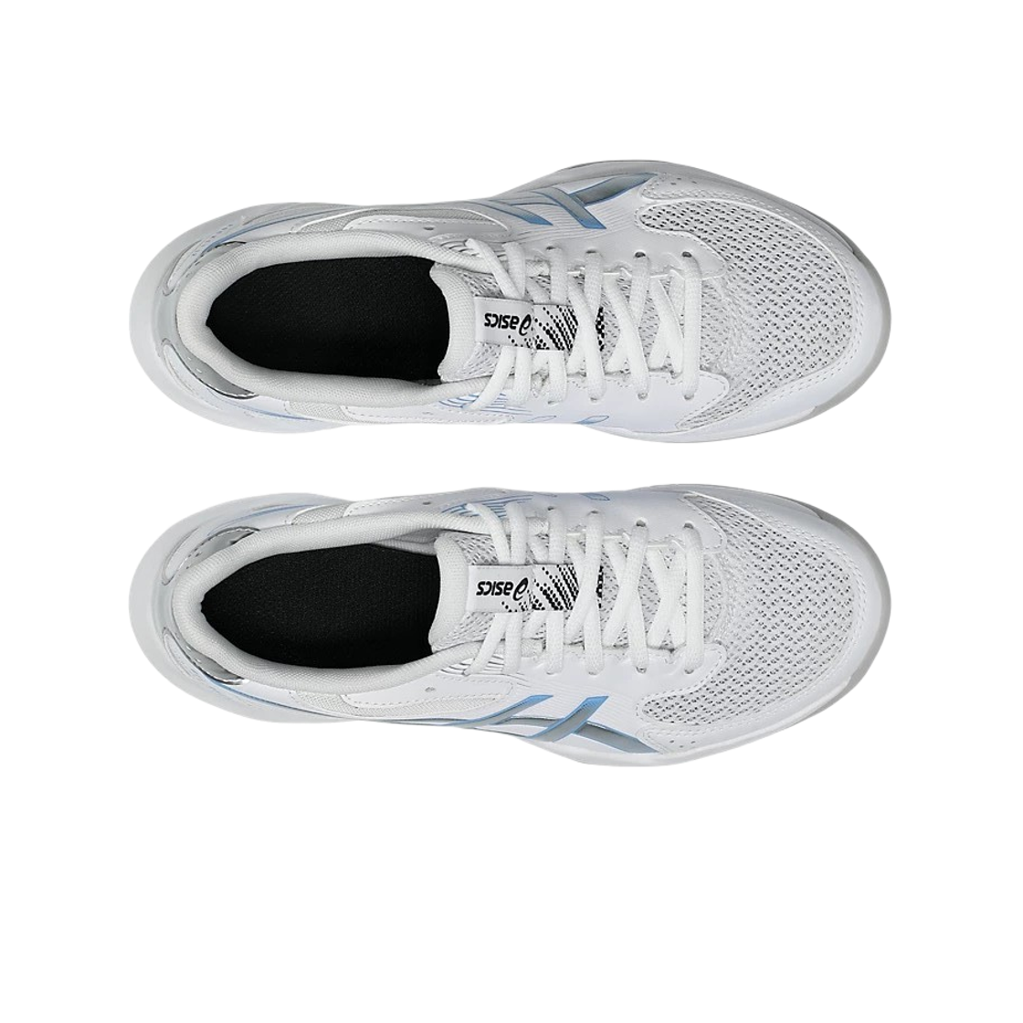 (W) 아식스 젤 로켓 12 화이트 클라우드 그레이 - B 스탠다드((W) Asics Gel-Rocket 12 White Cloud Grey - B Standard) - 2