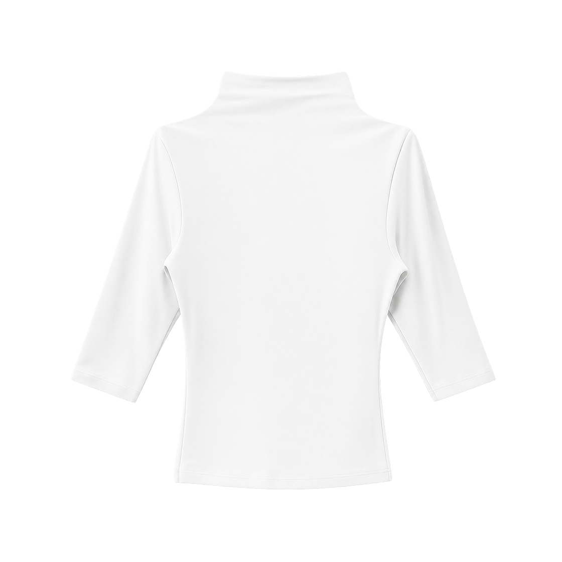 본네 에센셜 모크넥 탑 화이트(Bonnae essential mock neck top White) - 2