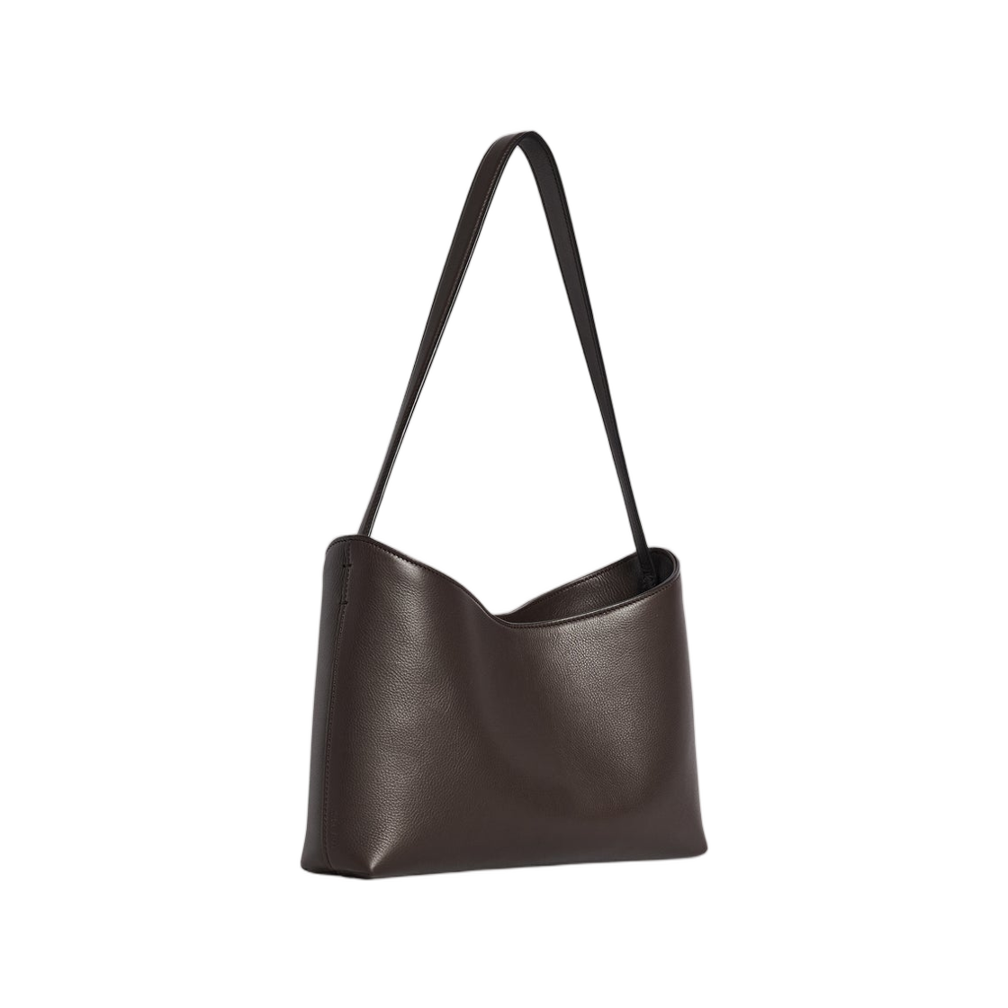 더 로우 알마 바게트 다크 브라운(The Row Alma Baguette Dark Brown) - 2