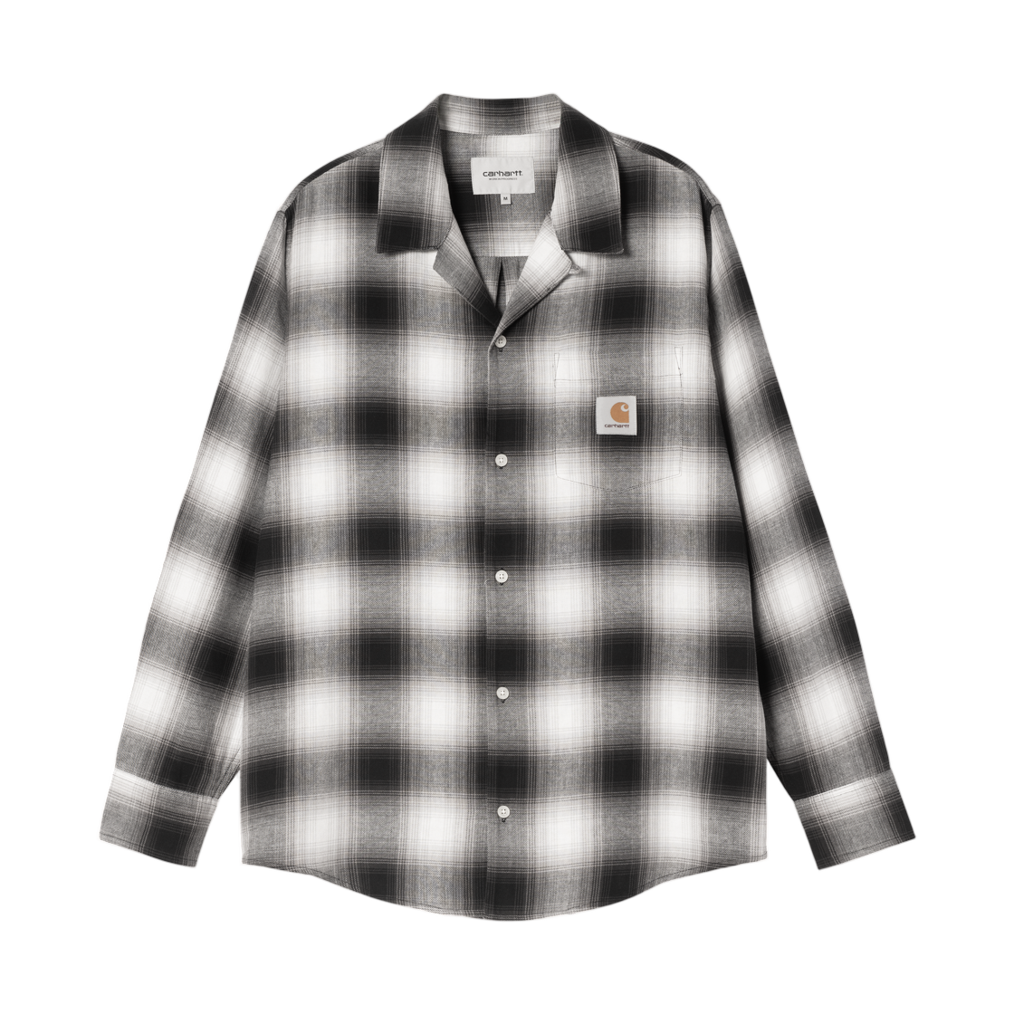 I036807-3TQ-XX Carhartt WIP L/S Tyers Shirt Tyers Check Black