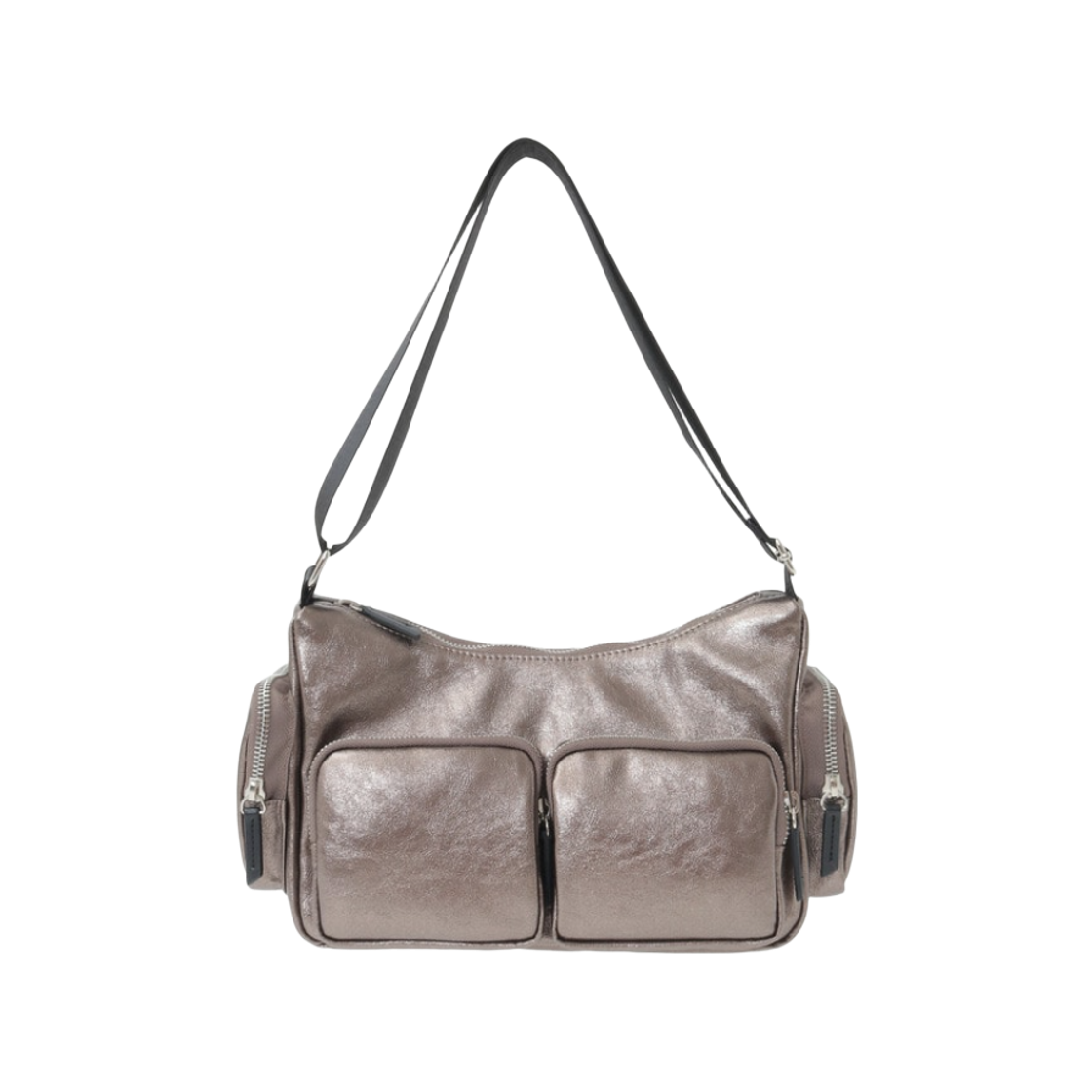 컨버스 도쿄 메탈릭 멀티 포켓 숄더백 브론즈(Converse Tokyo Metallic Multi Pocket Shoulder Bag Bronze)